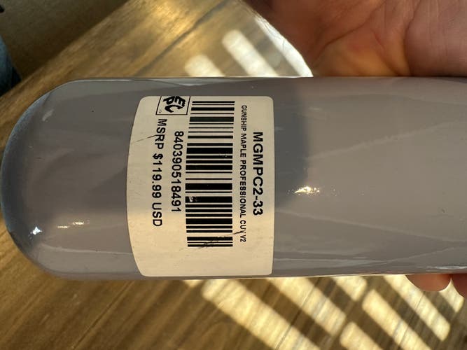 Marucci Pro Cut Maple Bat 33" (New)