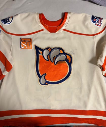 CCM Pro Stock Bakersfield Cream Game Jersey Fanti