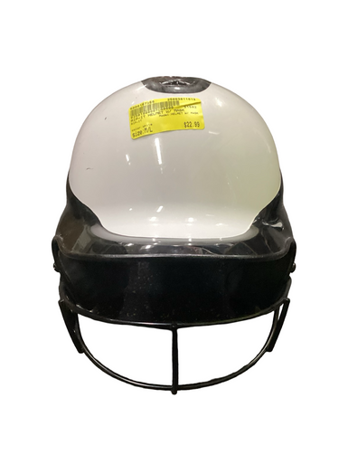 Used RIP-IT HELMET W/ MASK Batting Helmet w/Mask White M/L 11613-S000167258
