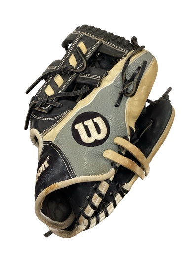 Used Wilson A2000 1716 BB/SB Glove RH Throw Grey 11 1/2" 11613-S000162876