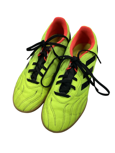 Used Adidas Soccer Indoor Shoes Yellow Senior 6 11613-S000160717