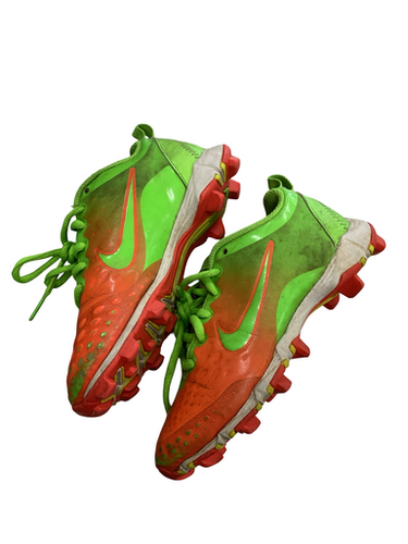 Used Nike FAST FLEX BB/SB Cleats Orange Youth 12.0 11613-S000170495