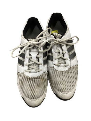 Used Adidas Mens Golf Shoes White Senior 11.5 11613-S000170419