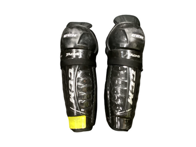 Used CCM TACKS 9550 Junior Shin Guards Black 11" 11613-S000170305