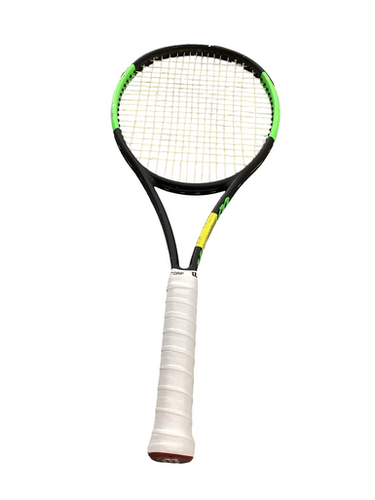 Used Wilson BLADE 98 16X19 V6.0 Adult Tennis Racquet Black 4 3/8" 11613-S000169121