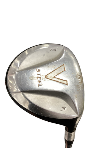 Used Taylormade V STEEL Mens Fairway Wood RH 3 Wood 11613-S000168272