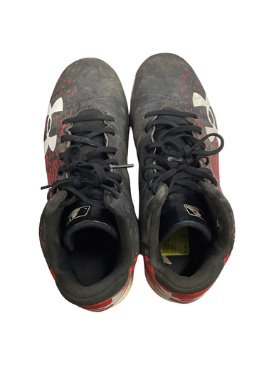 Used Under Armour LEADOFF BB/SB Cleats Black Junior 05 11613-S000168216