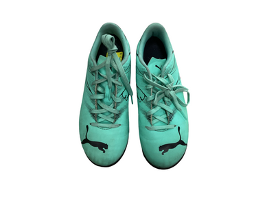 Used Puma Soccer Turf Shoes Teal Junior 04 11613-S000164750