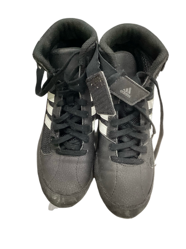 Used Adidas Wrestling Shoes Black Junior 04 11613-S000164182