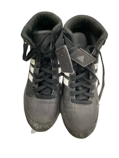 Used Adidas Wrestling Shoes Black Junior 04 11613-S000164182