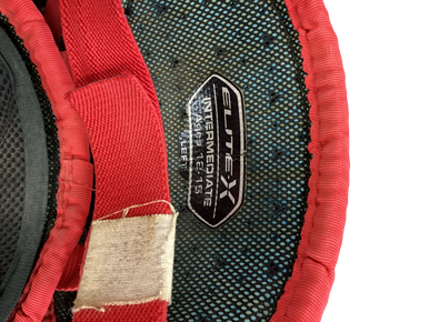 Used Easton RED Catchers Leg Guards Red Adult 11613-S000163053