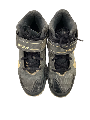 Used Nike TROUT BB/SB Cleats Black Junior 06 11613-S000162997