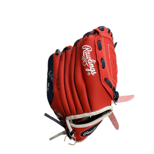 Used Rawlings PLAYER SERIES BB/SB Glove T-ball Red 6" 11613-S000161468