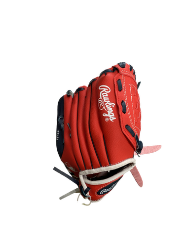 Used Rawlings PLAYER SERIES BB/SB Glove T-ball Red 6" 11613-S000161468