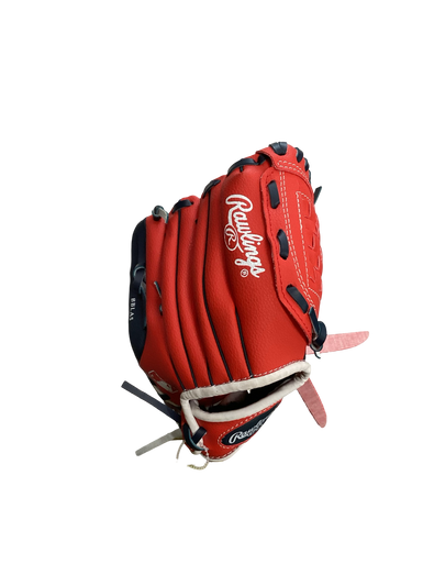 Used Rawlings PLAYER SERIES BB/SB Glove T-ball Red 6" 11613-S000161468