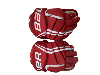Used Bauer VAPOR X 3.0 Junior Gloves Red 10" 11613-S000171131