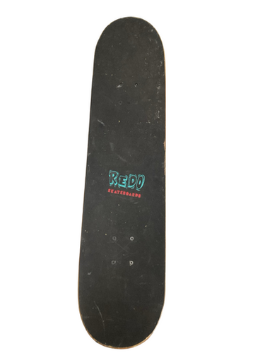 Used REDO SKATEBOARD Complete Skateboard Black 7 3/4" 11613-S000171005