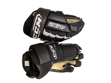 Used CCM 492 Junior Gloves Black 11" 11613-S000170022