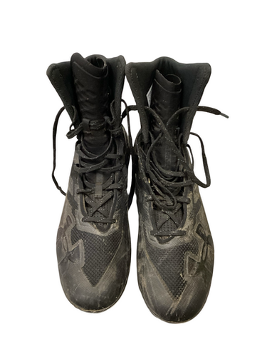 Used Under Armour HIGHLIGHT Adult FB Cleats Black Senior 11 11613-S000169907