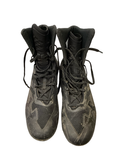 Used Under Armour HIGHLIGHT Adult FB Cleats Black Senior 11 11613-S000169907