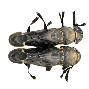 Used Under Armour UALG2-SRVS Catchers Leg Guards Black Adult 11613-S000170195