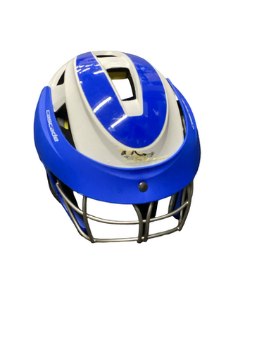 Used Cascade LX GIRLS LAX HELMET Lacrosse Helmet Royal Blue S/M 11613-S000168921