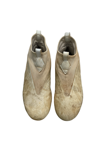 Used Adidas Jr FB Cleats White Junior 06 11613-S000165221