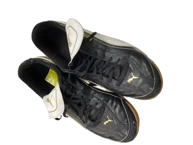 Used Puma INDOOR SHOES Soccer Indoor Shoes Black Senior 10 11613-S000163635
