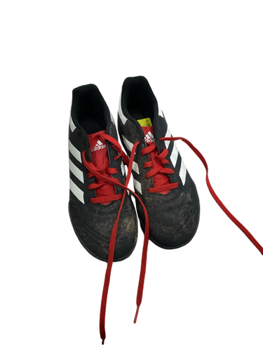 Used Adidas Soccer Turf Shoes Black Junior 03.5 11613-S000162338