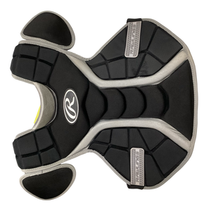 Used Rawlings RENEGADE Catchers Chest Protector Grey Adult 11613-S000162230