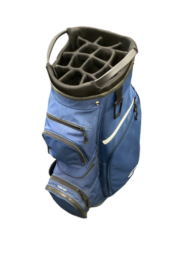 Used Taylormade CART LITE Mens Cart Bag Navy Blue 11613-S000162130