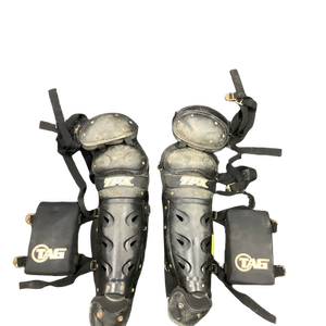 Used TPX Catchers Leg Guards Black Adult 11613-S000160249