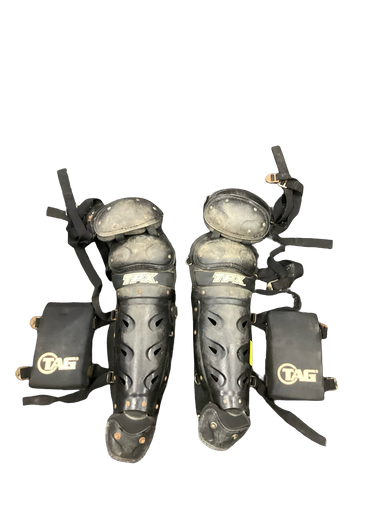 Used TPX Catchers Leg Guards Black Adult 11613-S000160249
