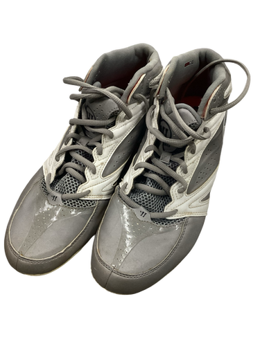 Used Warrior LAX Cleats Mens Grey Senior 11 11613-S000160174