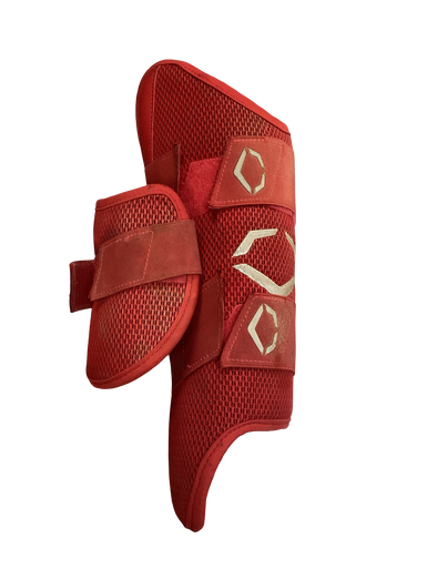 Used Evoshield BB/SB Shin/Foot Protector Red 11613-S000160068