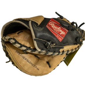 Used Rawlings PLAYER PREFERRED LITE TOE BB/SB Catchers RH Throw Brown 32 1/2" 11613-S000172135