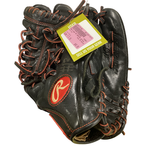 Used Rawlings R9 SERIES BB/SB Glove RH Throw Black 11 1/2" 11613-S000172136