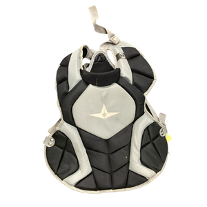 Used All-Star CPCCADV912 Catchers Chest Protector Black Youth 11613-S000172094