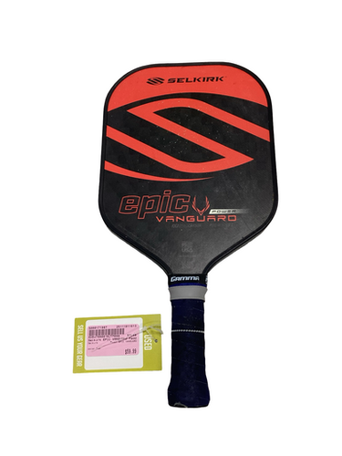 Used Selkirk EPIC VANGUARD Pickleball Racquet Red 11613-S000171987