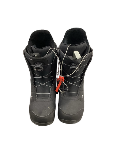 Used Burton IMPRINT 1+ Mens Snowboard Boots Black Senior 13 11613-S000172370