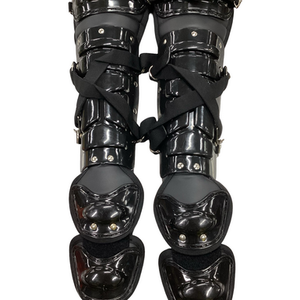 Used GEAR 2000 Catchers Leg Guards Black Intermed 11613-S000170851