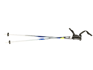 Used Atomic SKI POLES Mens DH Ski Pole Black 120 cm / 48 in 11613-S000169642