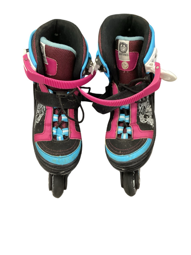 Used Kryptonics ADJUSATIBLE Junior Rec Fitness Skates Black Adjustable 11613-S000169540