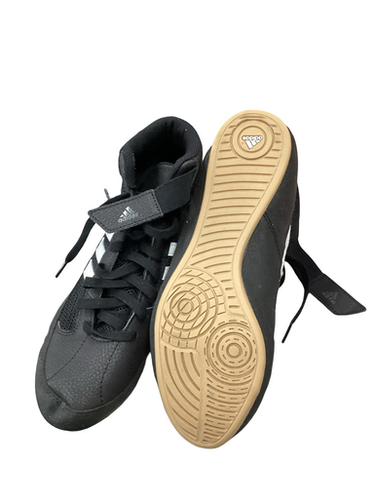 Used Adidas Wrestling Shoes Black Senior 5 11613-S000169431