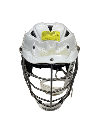Used Cascade CPV-R Lacrosse Helmet White Fits all 11613-S000168550