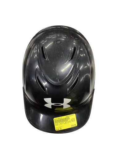 Used Under Armour BATTING HELMET Batting Helmet No Mask Black One Size 11613-S000168439
