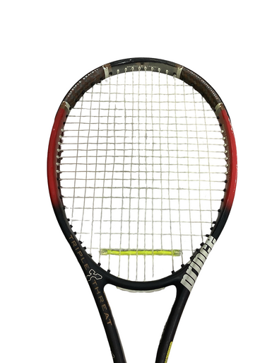 Used Prince TRIPLE THREAT HORNET 100 Adult Tennis Racquet Red 4 3/8" 11613-S000166455