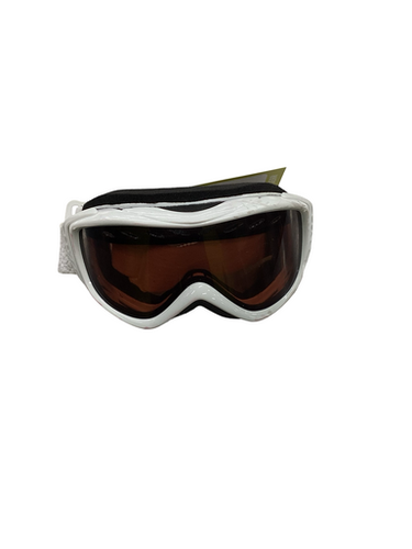 Used Smith Snow Goggles Adult White 11613-S000165342