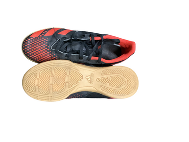 Used Adidas PREDATOR Soccer Indoor Shoes Red Senior 5 11613-S000164978