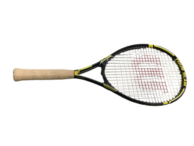 Used Wilson TOUR SLAM Adult Tennis Racquet Black 4 1/2" 11613-S000163749